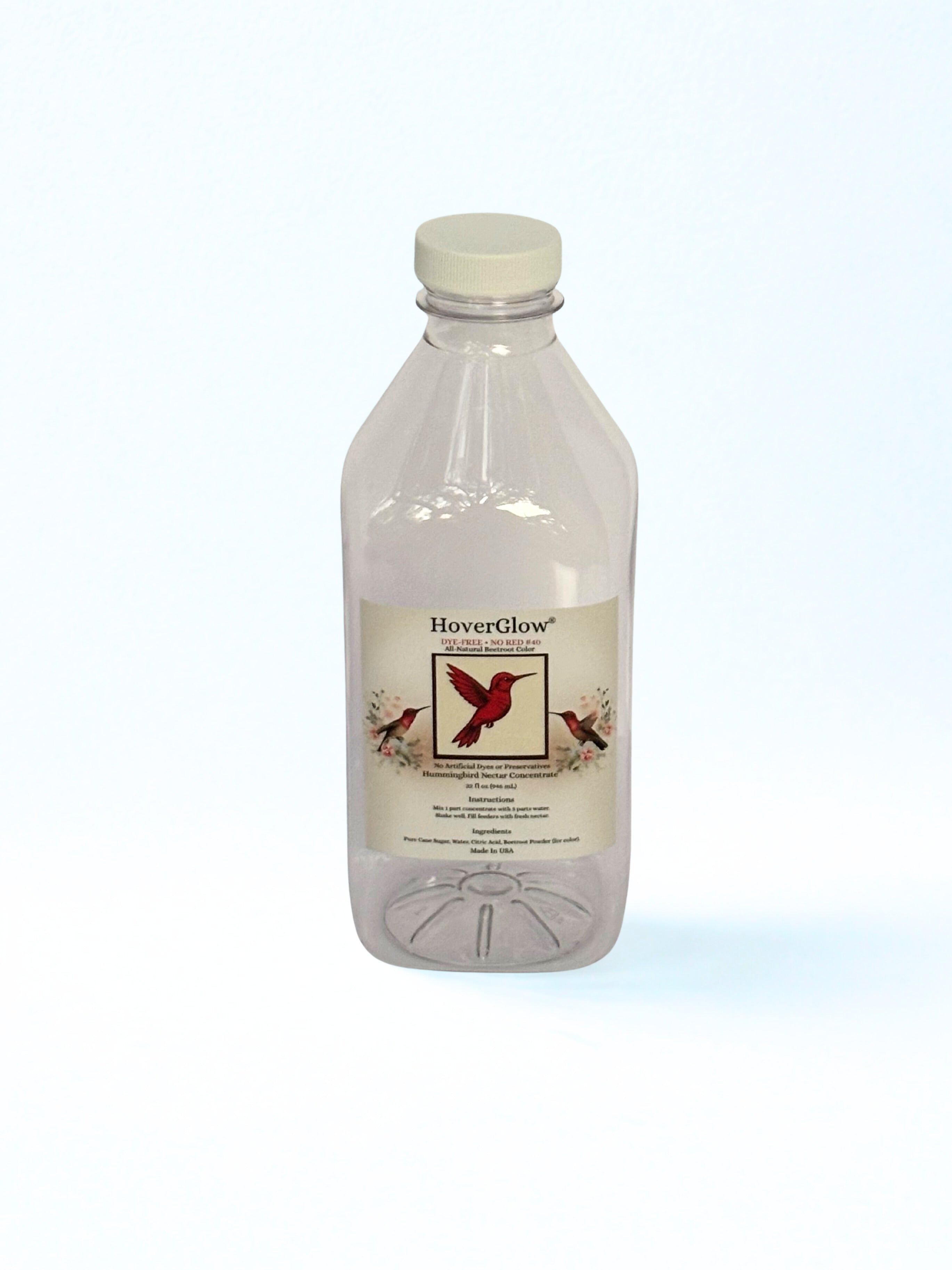 Reusable 32 oz Nectar Mixing & Storage Bottle