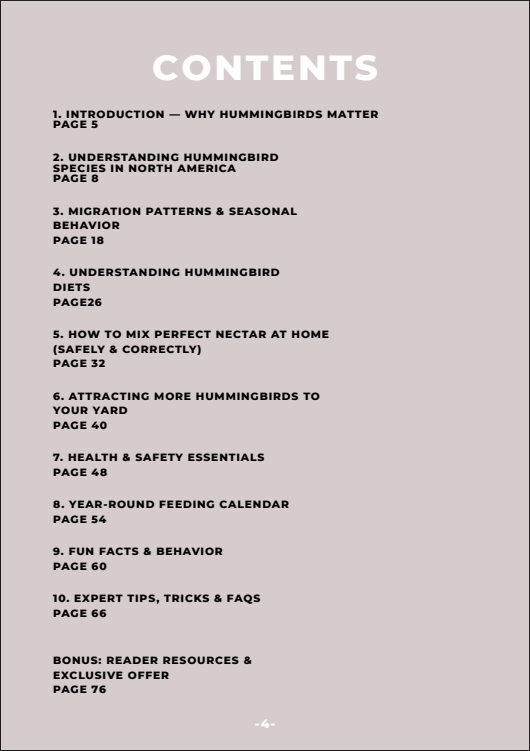 How to Attract Hummingbirds to Your Yard (Digital Guide)